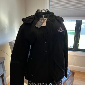 Seton Hall Black Women's Weather-Resistant Jacket